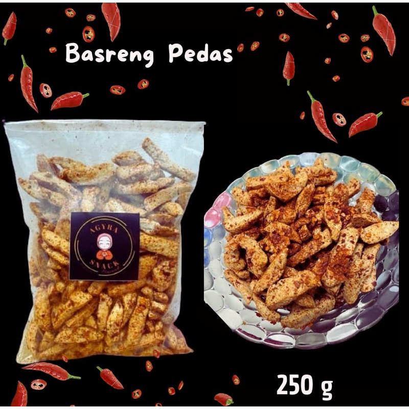 

Basreng Pedas 250g Cemilan viral Pedas Gurih Renyah