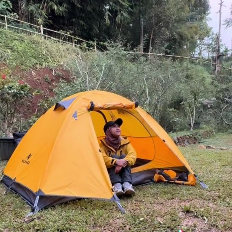 TENDA CAMPING NAVAGEO KAPASITAS 2 PERSON FRAME ALLOY WILDSHELL FREE FOOTPRINT