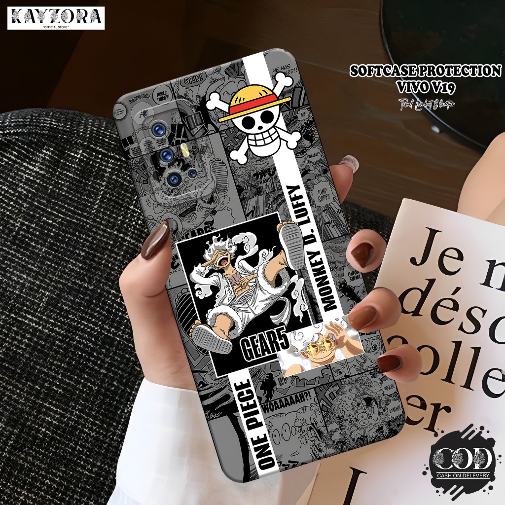 Case Hp VIVO V19 Terbaru - KAYZORA - Fashion Case Anime - Softcase VIVO V19 - Pro Camera - Casing VI