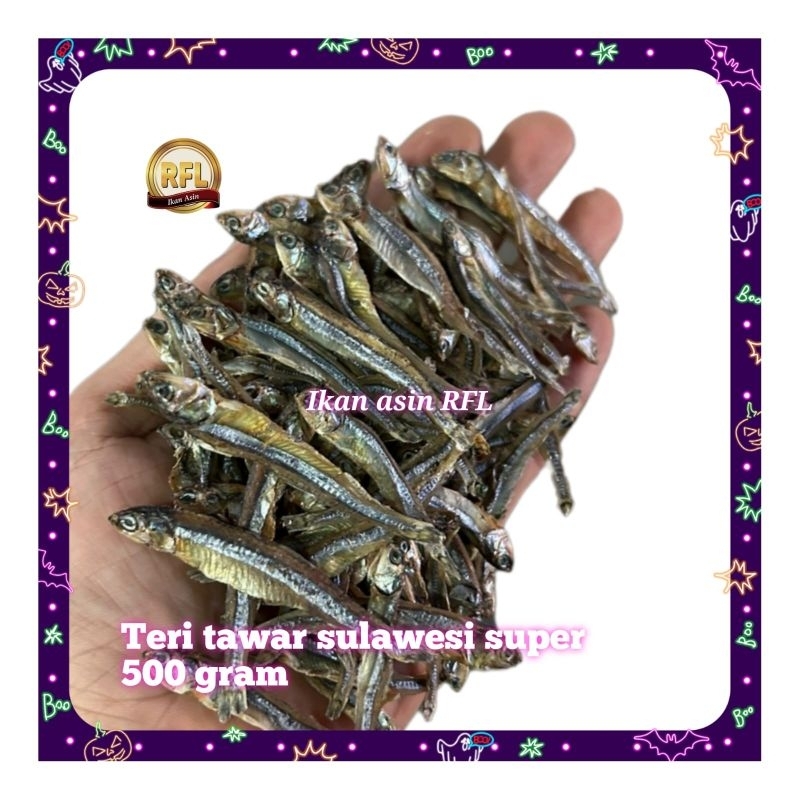 

teri tawar super 500gram