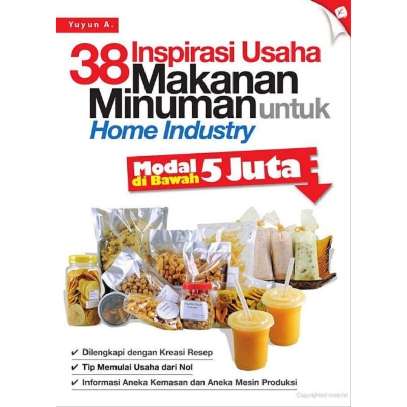 38 INSPIRASI USAHA MAKANAN MINUMAN UNTUK HOME INDUSTRY MODAL DIBAWAH 5 JUTA