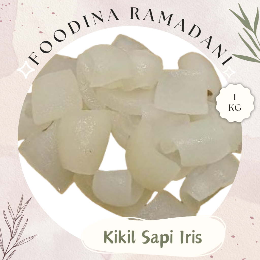 

KIKIL Kulit Sapi - Tipis Iris Dadu Fresh [ Berat 1.000gr ] Harga Per KG