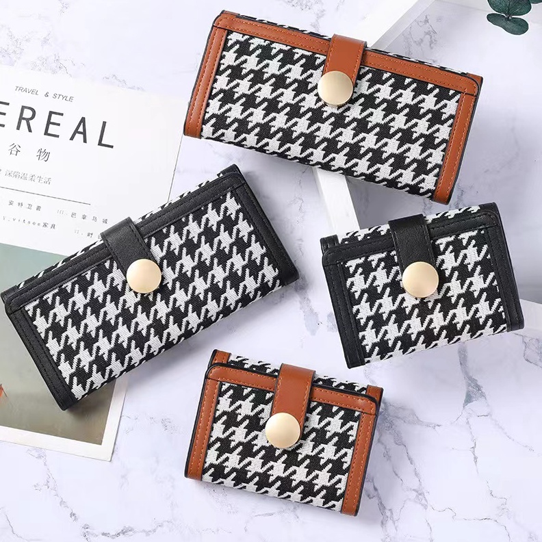 PROMO BESAR Travelamte Dompet Motif Zigzag dompet mini wanita dompet cewek dompet wanita panjang dom