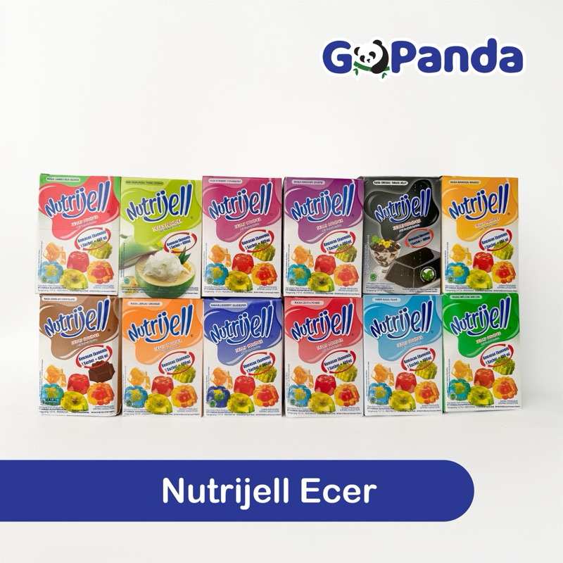 

Nutrijell Rasa Kemasan Ekonomis 10gr ECER