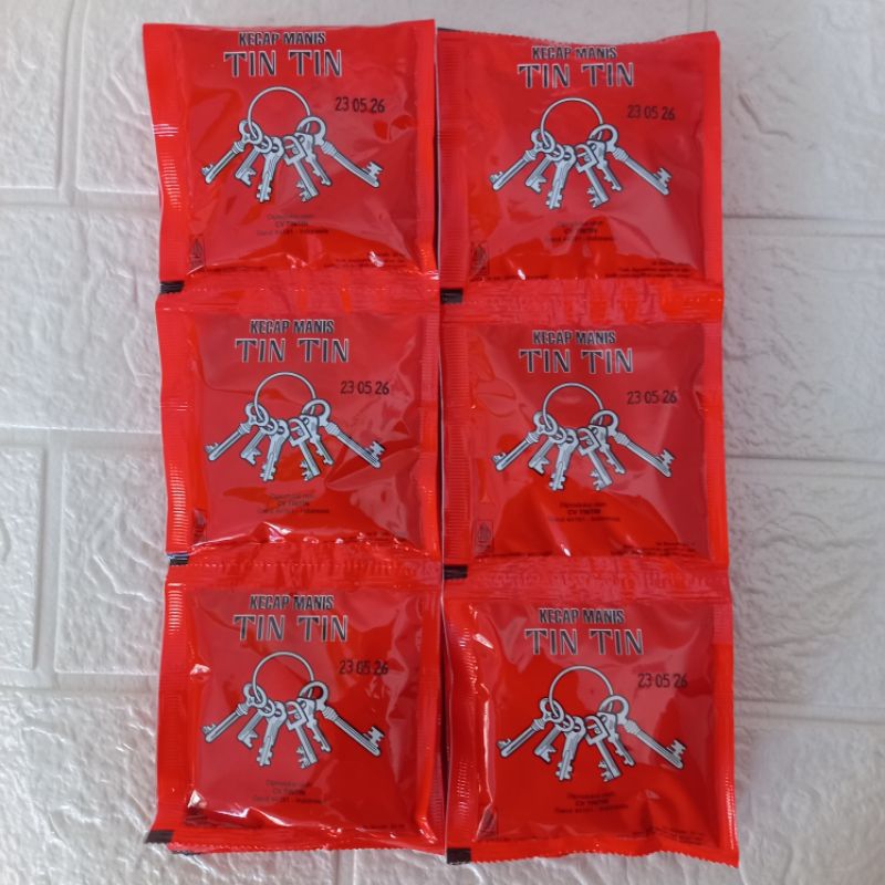

Kecap manis tintin kunci sachet 24 pcs x 20 ml