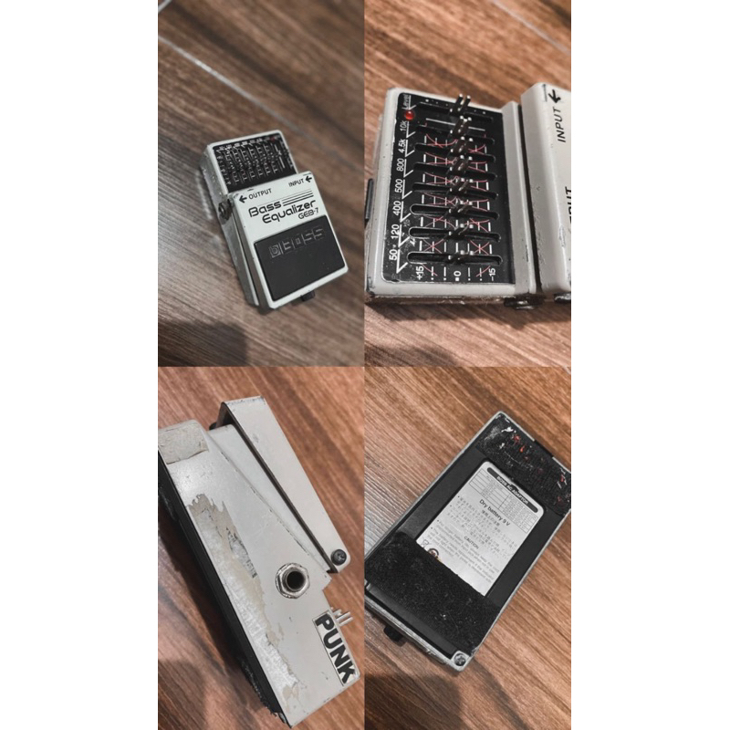 Efek bass equalizer BOSS GEB - 7