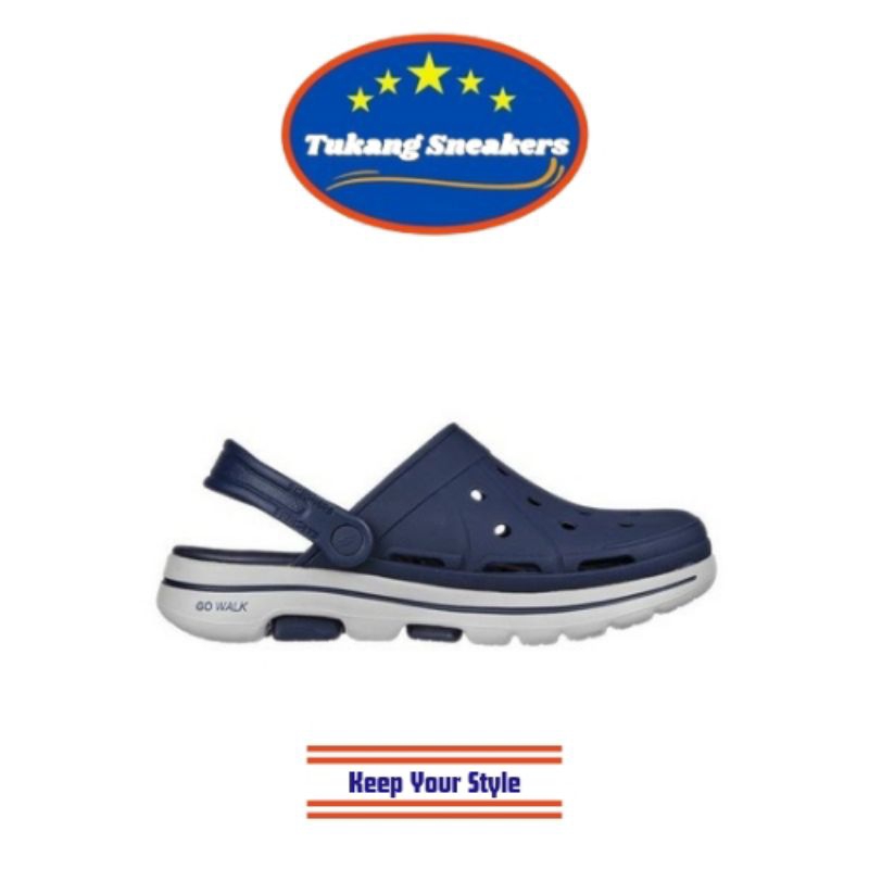 Skechers GO WALK 5 Men's Sandal - Navy SKE243032NVY