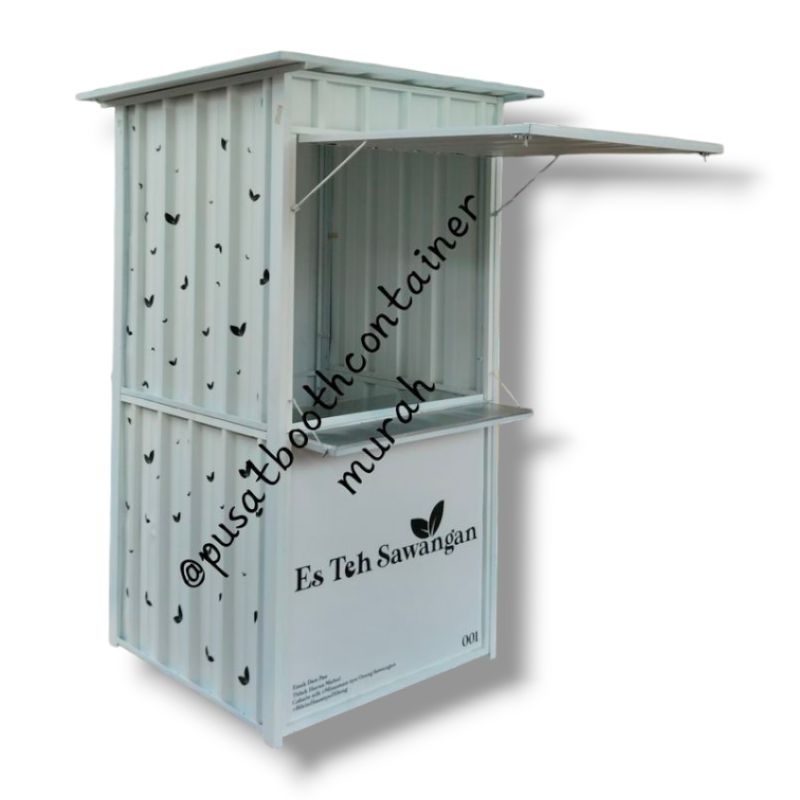 Booth Container Custom - Booth Container Jualan Full Custom