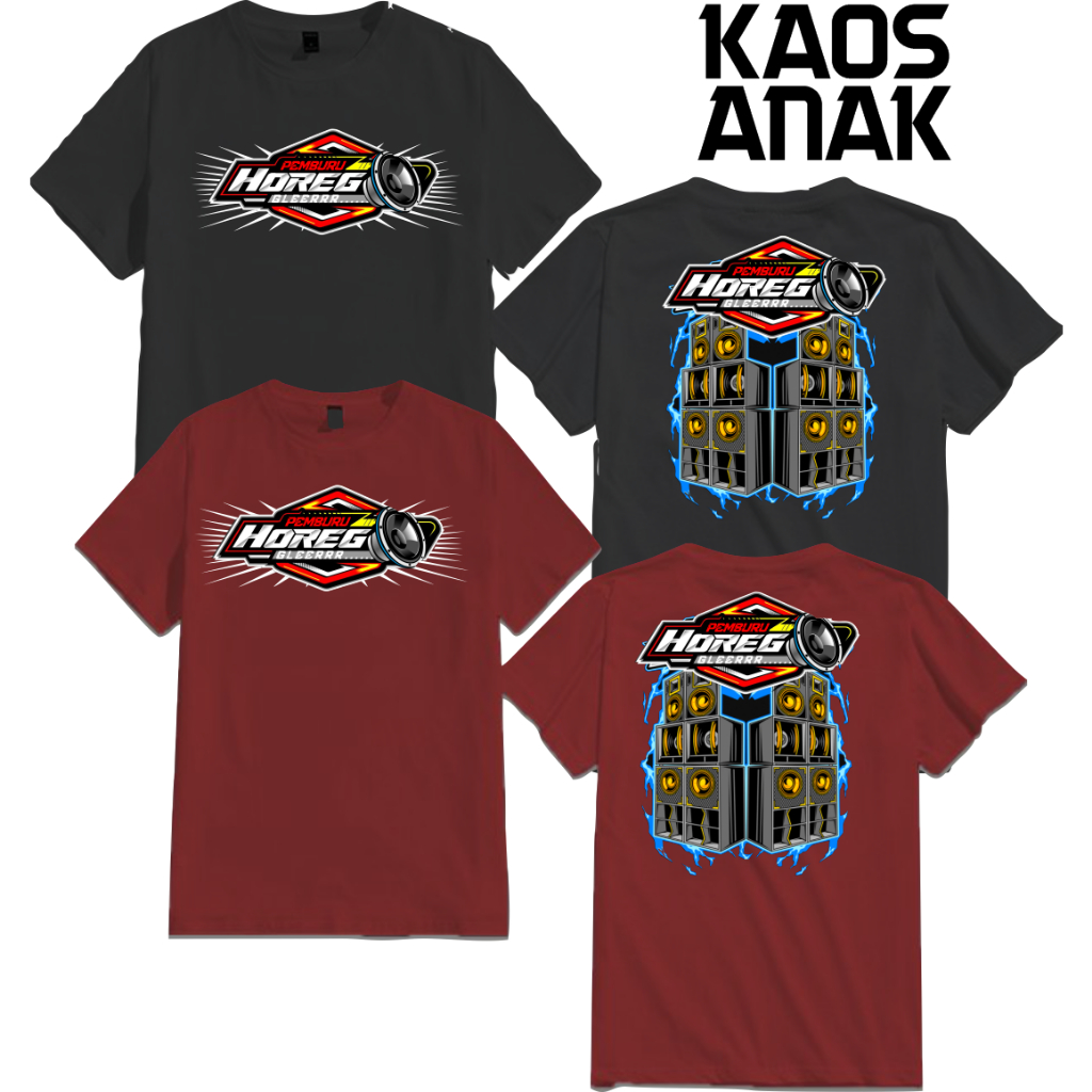 kaos  anak sound system horeg