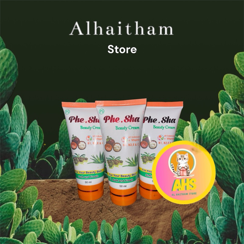 Phe Sha Beauty Cream 3 Pcs Original BPOM NA