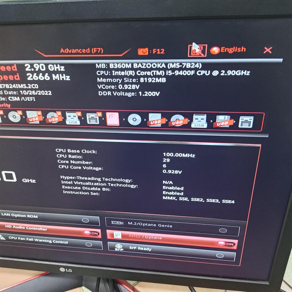 MSI B360M BAZOOKA B360 B360M 1151 LGA1151