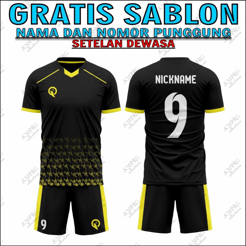 JERSEY FUTSAL CUSTOM NAMA DAN NO PUNGGUNG SEA005