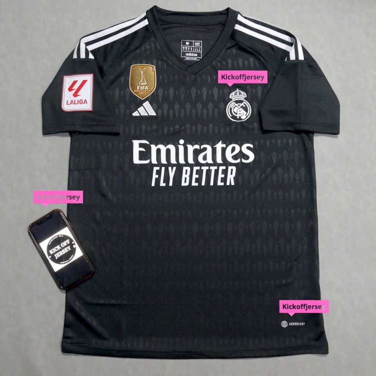 Super Harga  GOALKEEPER JERSEY MADRID GK KIPER GRADE ORI 2324