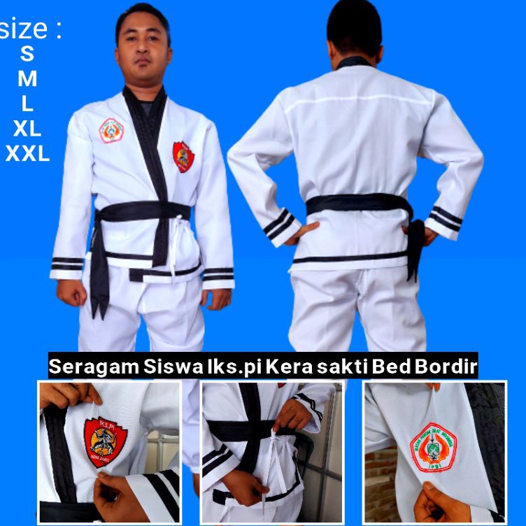 Free Ongkos Kirim  seragam siswa ikspiseragam beladiriseragam olahraga ikspiBET BORDIR