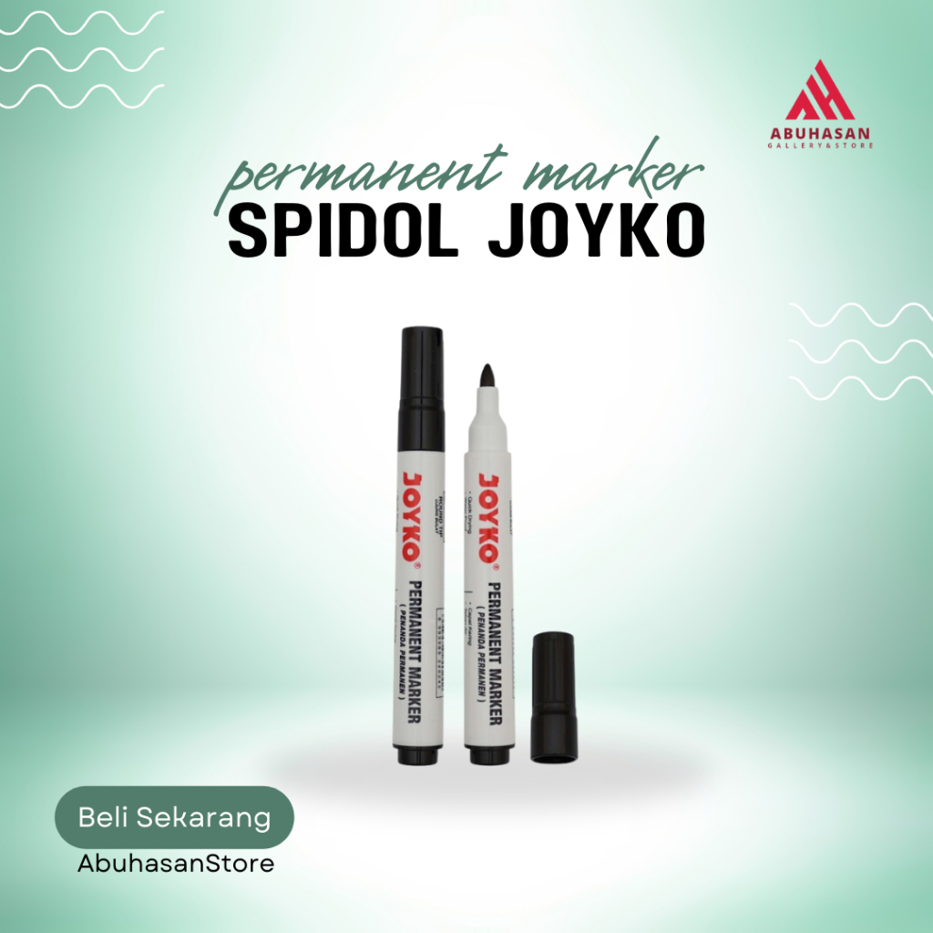 

Spidol Joyko Permanent Marker Hitam
