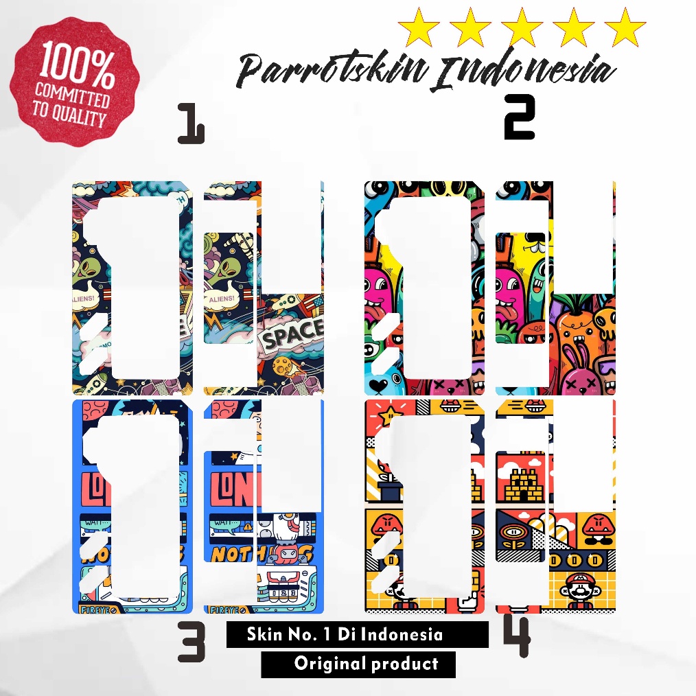 NEW PROMO Premium Custom InnerGarskinStickerSkin Manto AIO