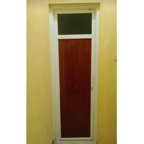 PINTU KAMAR MANDI ALUMINIUM ACP (BACA CAPTION)