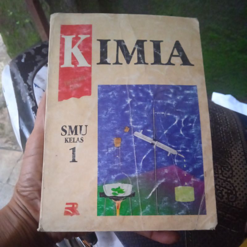 buku Kimia SMU kelas 1 buku jadul original 261 halaman