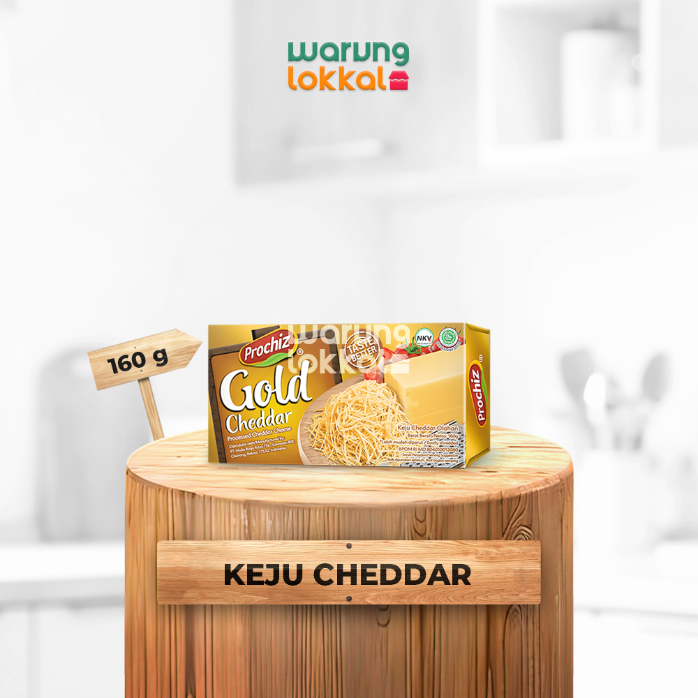 

Prochiz Cheddar 160g - Warung Lokkal