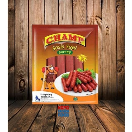 

Champ Beef Sosis (Tahan Suhu Ruangan 3hari)