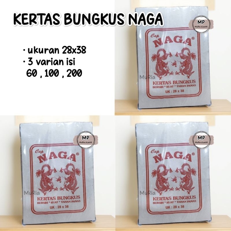 Kertas Bungkus Nasi isi 60&100