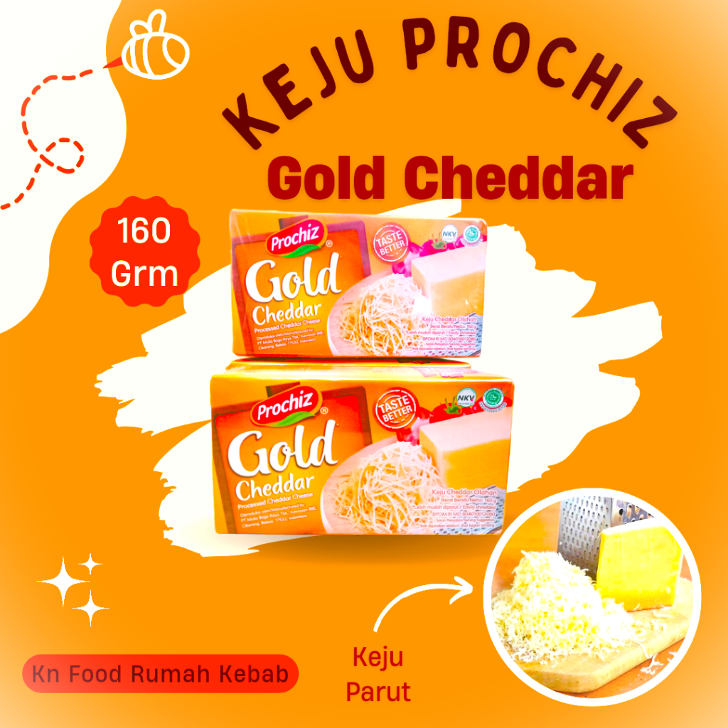 

Keju Prochiz/ PROCHIZ Gold Cheese / keju -ProChiz-Gold/Keju Cheddar