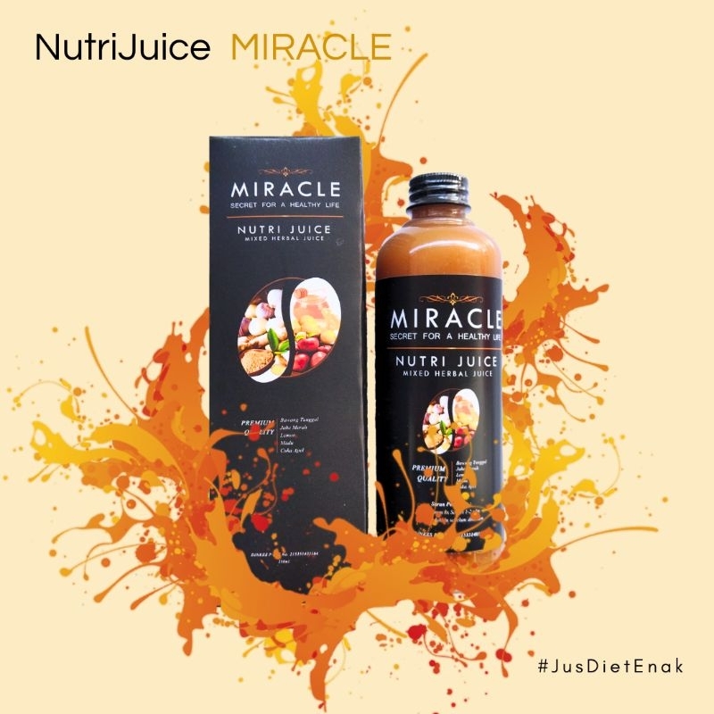 Jus herbal bawang putih tunggal, untuk detox, diet sehat, penurun kolesterol