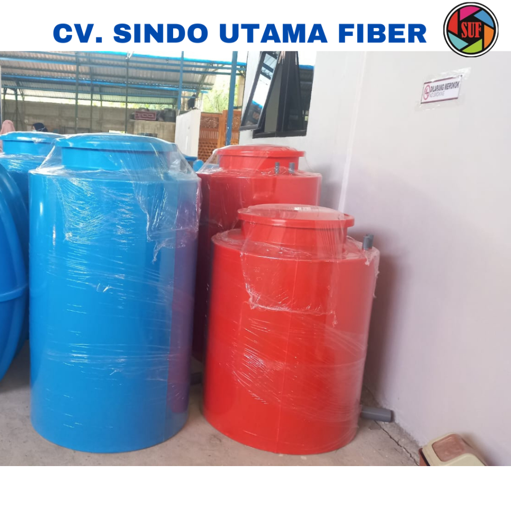 Tandon Air, Tangki Air 550 Liter, 750 Liter Bahan Fiberglass