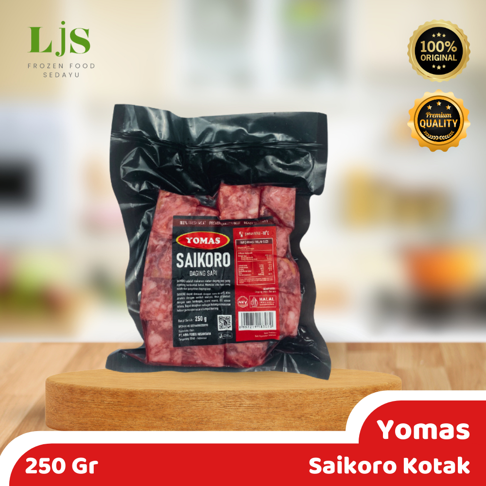 

Yomas Beef Saikoro Kotak 250gr