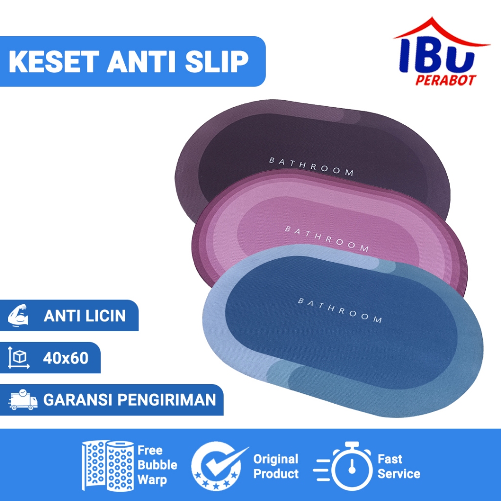 KESET ANTI SLIP / Keset kamar mandi / keset viral