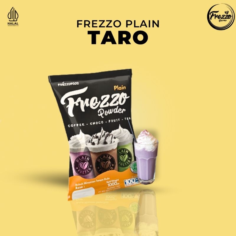 

Bubuk Minuman Rasa Taro Plain Frezzo 1kg/ Minuman Murah dan Enak Frezzo Plain