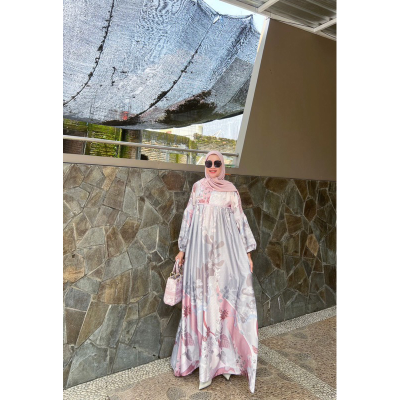 saniah dress by halwa apparel ( agen resmi halwa apparel)