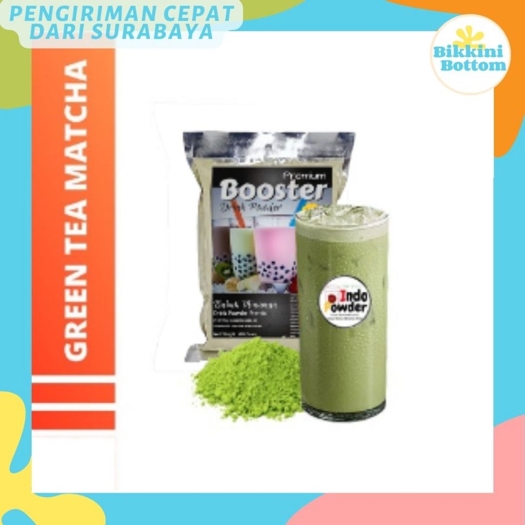 

Bubuk Minuman GREEN TEA PREMIUM / Bubuk GREEN TEA 1 KG / MATCHA Bubuk INDOPOWDER BOOSTER PREMIUM