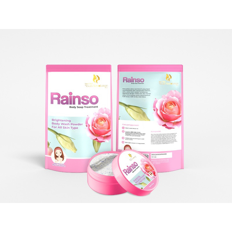 SKINHELLO - READY SIAP KIRIM La creme Body Bleaching Whitening | Snow Glow Lotion | Rainso Body Soap