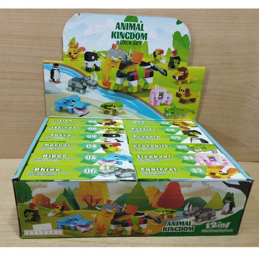 ANIMAL KINGDOM BLOCK, MAINAN ANAK