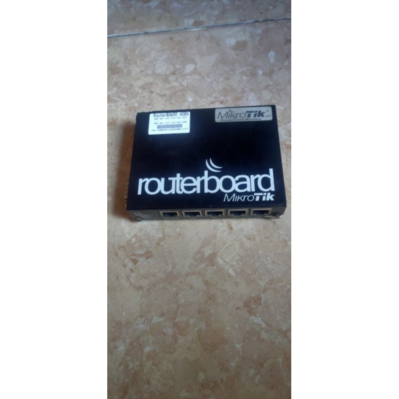 Mikrotik RB450G RB 450 G ( second / bekas ) like new BONUS PENDINGIN / FAN