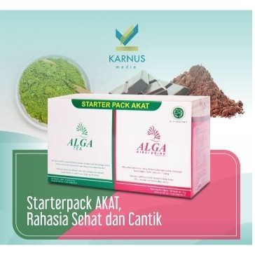 

PAKET AKAT (ALGA KIREI + ALGA TEA) Halal MUI Dan Terdaftar BPOM