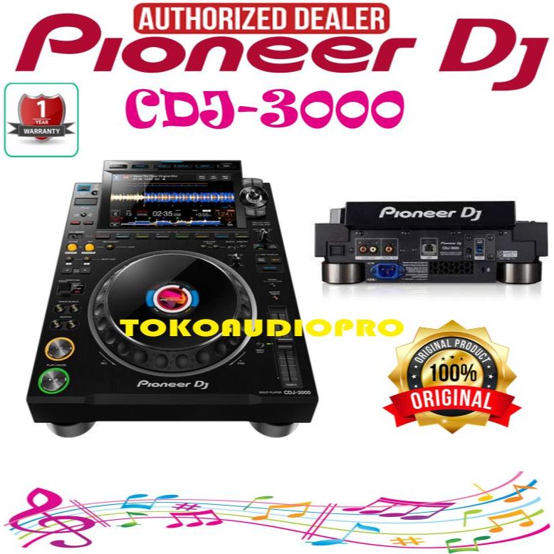 Pioneer CDJ-3000 Professional DJ multi player Pioneer CDJ3000 Original
