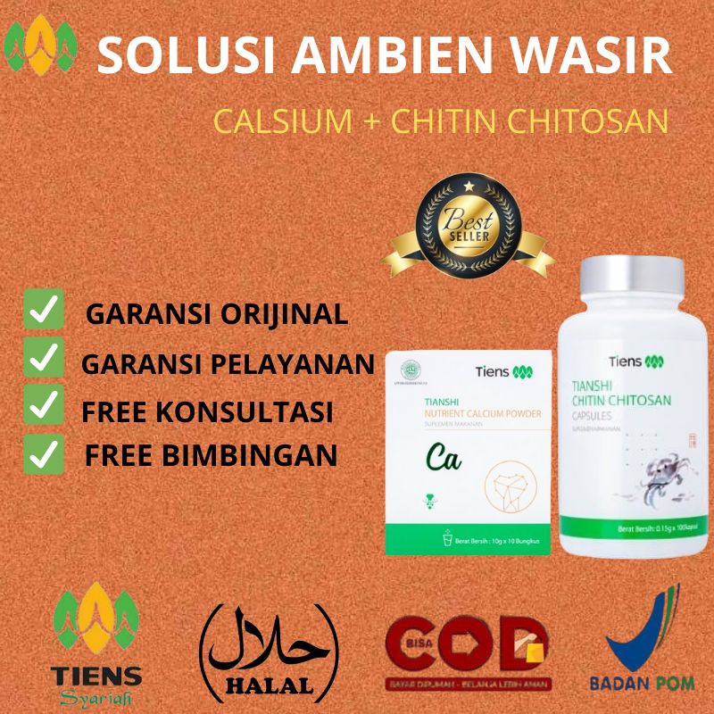 Paket Produk Tiens Untuk Ambeien Wasir HerbalOriginal