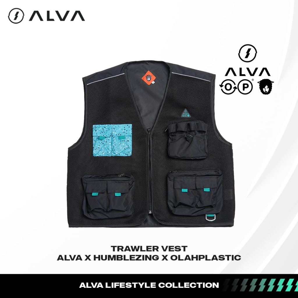 ALVA x Humblezing x OlahPlastic - Trawler Vest