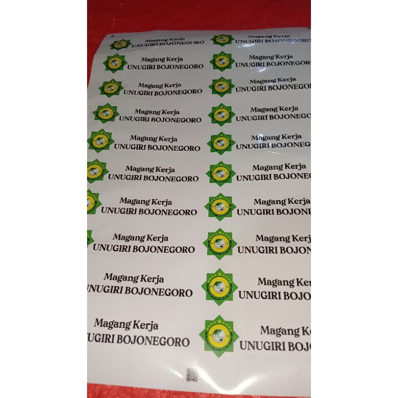 STIKER TRANSPARAN, STIKER BOTOL MINUM, STIKER CUP GELAS, STIKER KEMASAN KACA