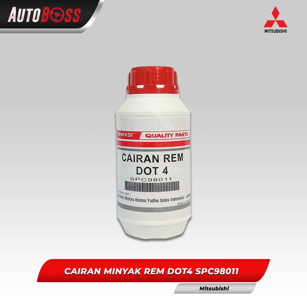 Mitsubishi - Cairan Minyak Rem Brake Fluid DOT4 DOT 4 SPC98011 300ML 300 ML Original