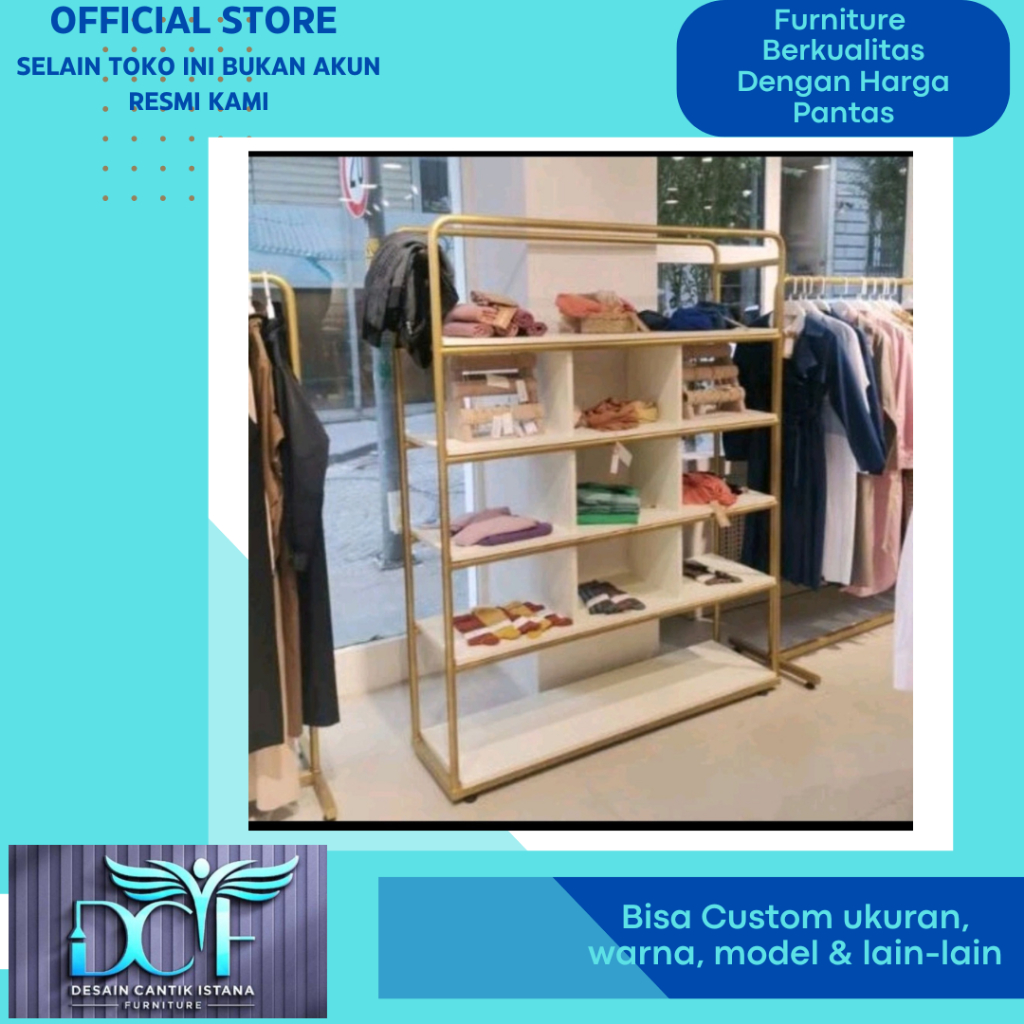 Rak Pajangan Toko Rak Pajangan Butik Rak Display