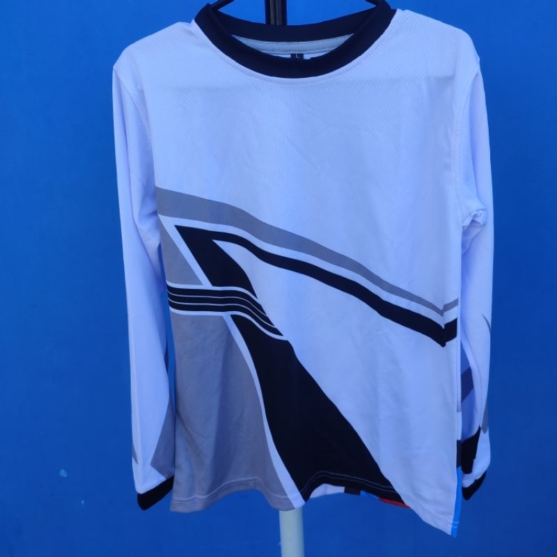 Kaos Baju Jersey jersy panahan panah Lengan Panjang ready ukuran L anak