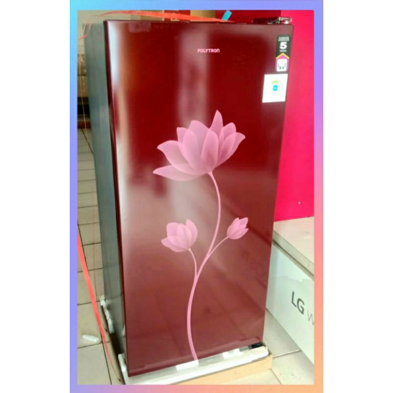 KULKAS POLYTRON 1 PINTU PRB 187/KULKAS 1 PINTU POLYTRON PRB 187/POLYTRON KULKAS 1 PINTU 180 LITER PR