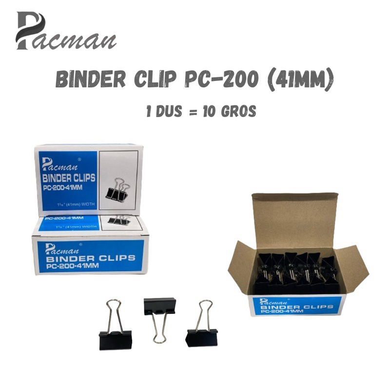 

binder klip 200 isi 12psc