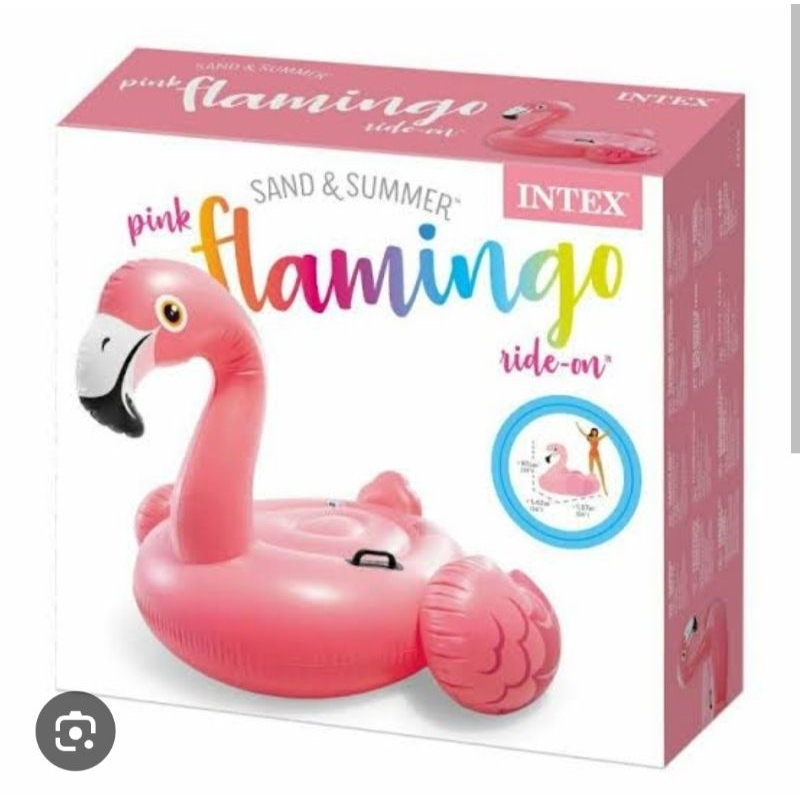 ban pelampung floaties floaties ride on flamingo