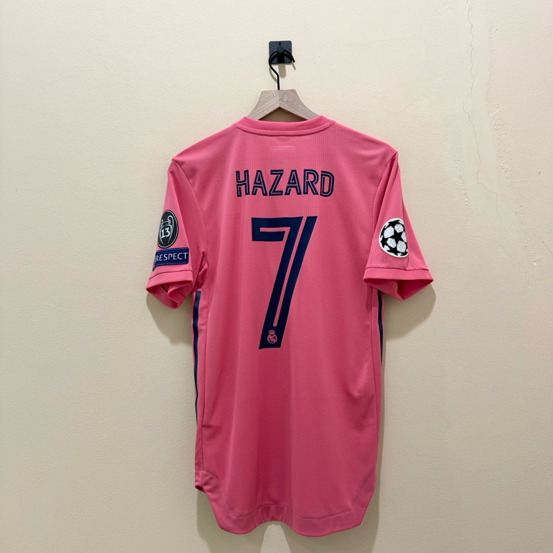 Jersey Original Real Madrid Away 2020/2021 Authentic HeatRdy Hazard #7