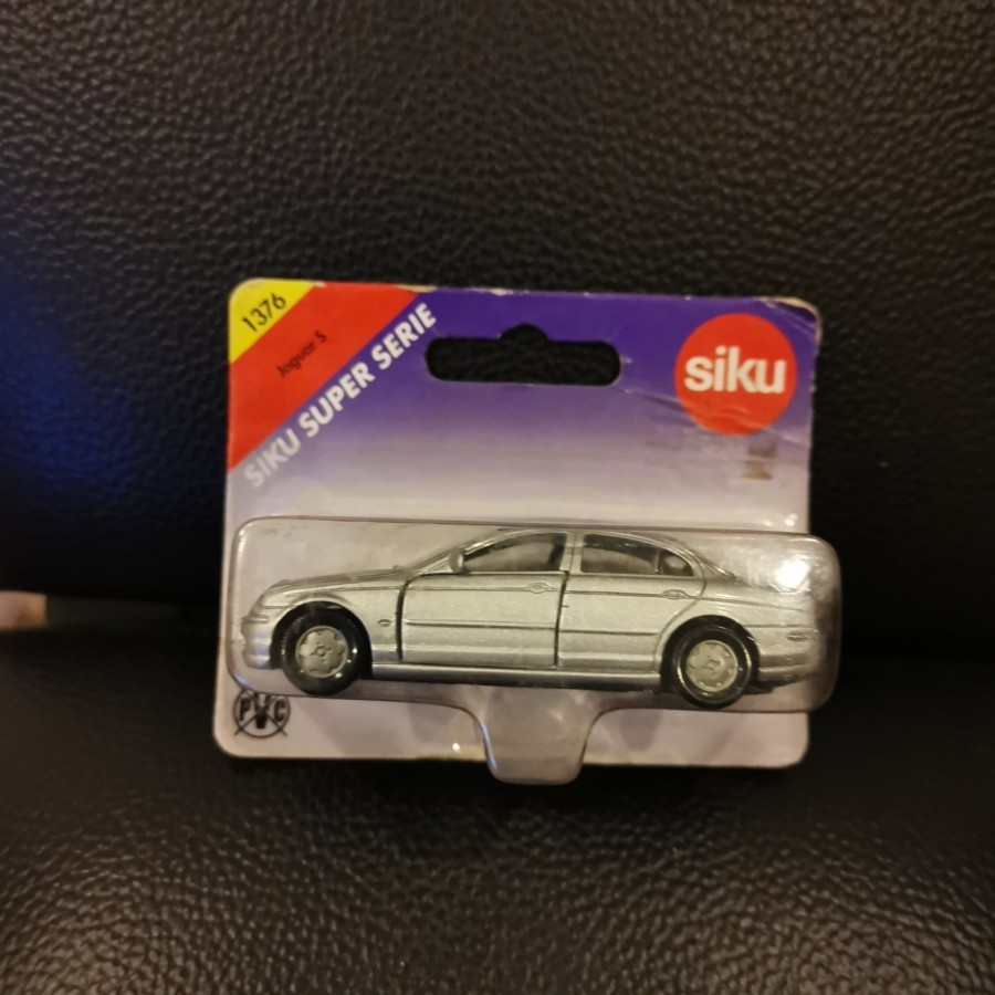 Diecast Siku 1376 Jaguar S Siku Super Serie Silver