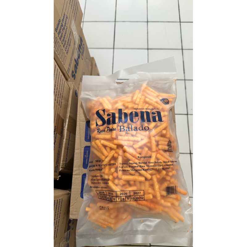 

Sabena Snack Pedas Balado 360g